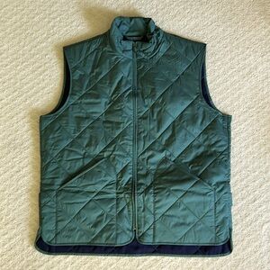 Brand new with tag J Crew Factory men’s quilted vest.